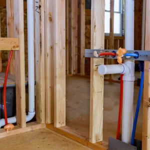 plumbing rough in